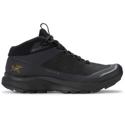 Arc'teryx Aerios FL 2 Mid GTX Shoe Women's in Black and Black
